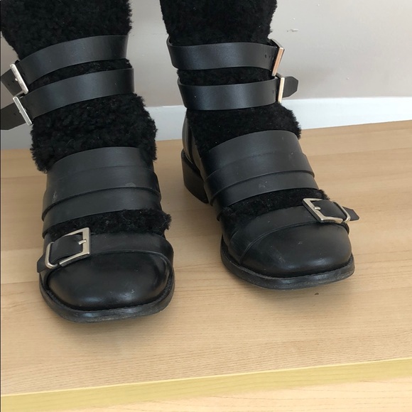 Iro shearling boots - Picture 2 of 6